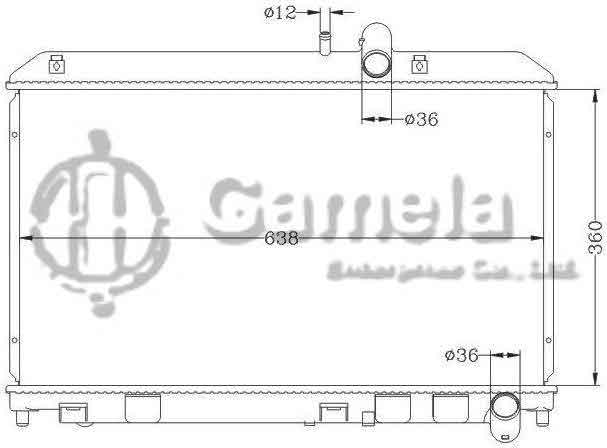 6116092N - Radiator-for-MAZDA-RX-8-1-3L-04-05-MT-OEM-N3H1-15-200C-DPI-2695