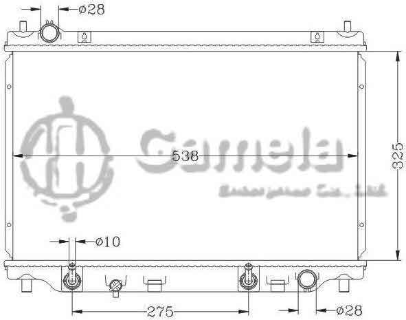 6116093N - Radiator-for-MAZDA-DEMIO-MAZDA-2-04-AT-OEM-ZJ03-15-200-ZJ09-15-200