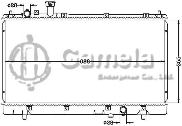 6116098N - Radiator-for-MAZDA-HAIMA-3-2010-Hai-Ma-7185-MT