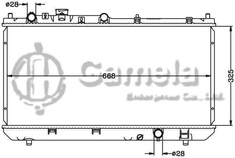 6116114N - Radiator-for-MAZDA-FAMILIA-323-98-03-MT-OEM-ZL01-15-200-ZL01-15-200A-D-ZL02-15-200-ZL05-15-200