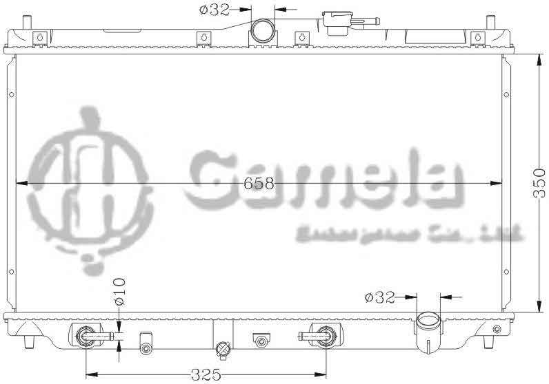 6117021N - Radiator-for-HONDA-ACCORD-90-93-CB7-AT-OEM-19010-PT1-905-PTO-905-DPI-19