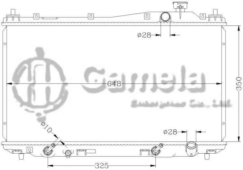 6117055N - Radiator-for-HONDA-CIVIC-01-05-ES7-ES8-AT-OEM-19010-PMM-A51-A52-19010-PLC-901-DPI-2354