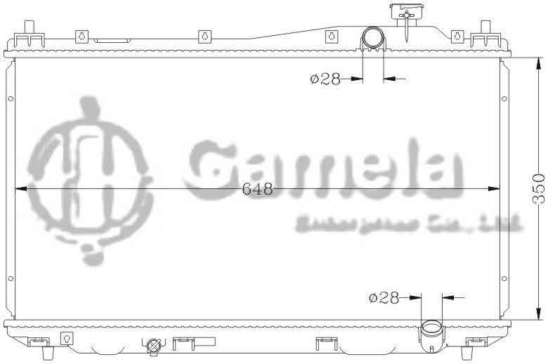 6117056N - Radiator-for-HONDA-CIVIC-01-05-ES7-ES8-MT-OEM-19010-PMM-A0T-A02-19010-PLC-J01-DPI-2355