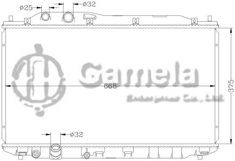 6117058N - Radiator-for-HONDA-CIVIC-05-FA1-MT-OEM-19010-PNA-A01-J01-19010-PNC-T51-DPI-2923