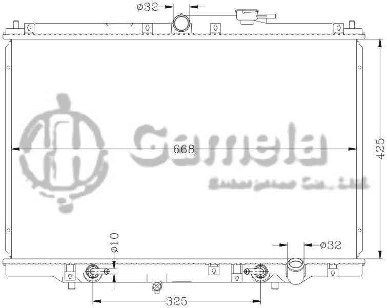 6117067N - Radiator-for-HONDA-ODYSSEY-95-98-RA1-RA3-AT-OEM-19010-P1E-A51-DPI-1815