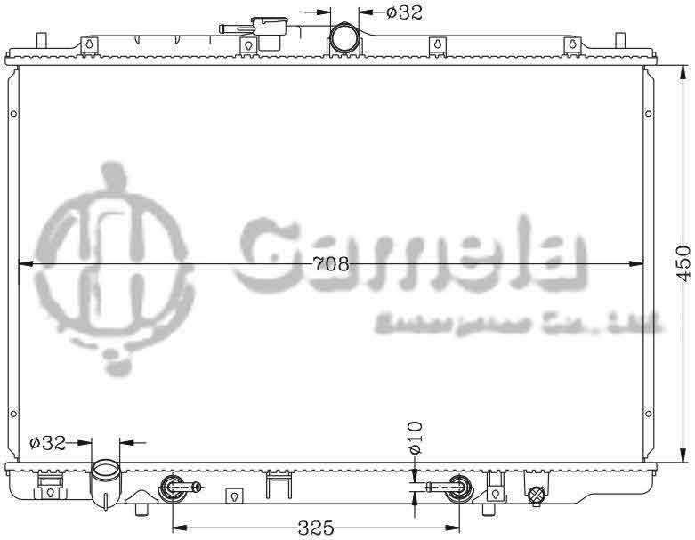 6117073N - Radiator-for-HONDA-ODYSSEY-RA8-J30A-AT-OEM-19010