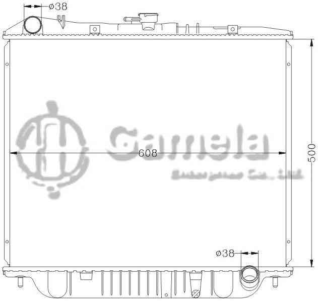 6117078N - Radiator-for-HONDA-PASSPORT-94-97-MT-OEM-8524759590-600