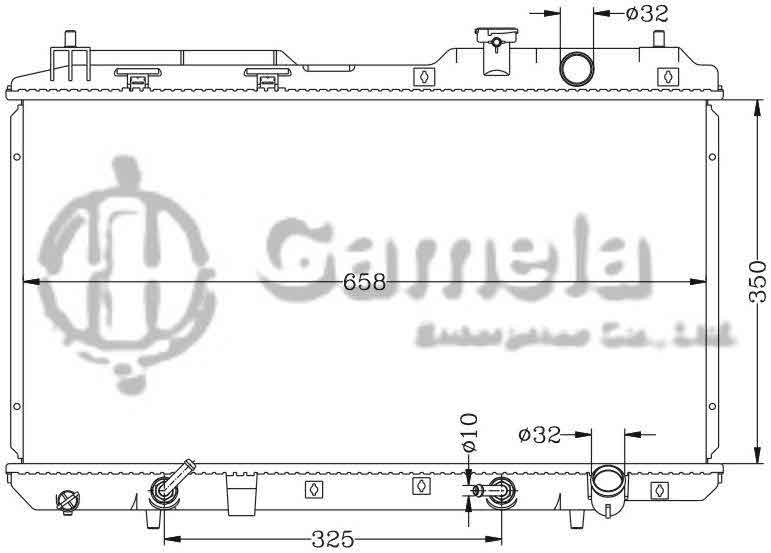 6117089N - Radiator-for-HONDA-CRV-97-01-2-0L-RD1-AT-OEM-19010-P3F-901-DPI-2051