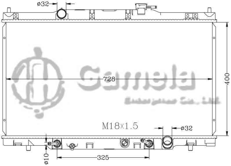 6117093N - Radiator-for-HONDA-CRV-02-06-RD5-AT-OEM-19010-PPA-A51-DPI-2443