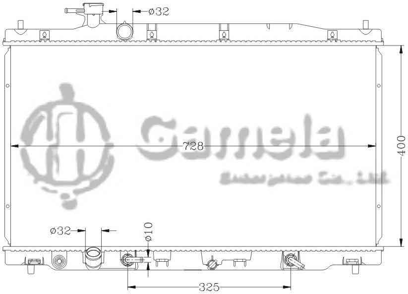 6117117N - Radiator-for-HONDA-CRV-07-2-4L-RE4-AT-OEM-19010-RZA-A51-DPI-2954