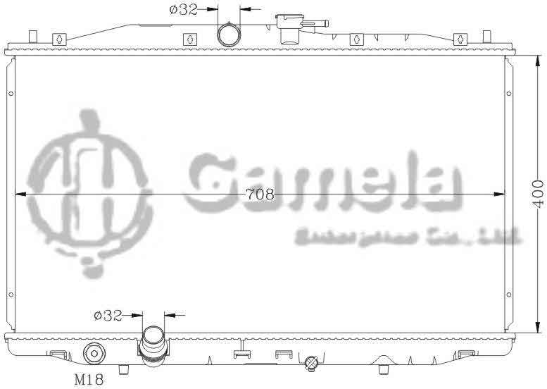 6117124N - Radiator-for-HONDA-ACCORD-EURO-CM2-3-MT-OEM-19010