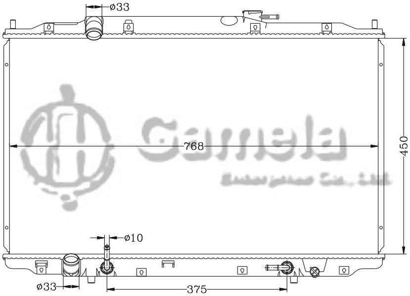 6117131N - Radiator-for-HONDA-ODYSSEY-05-09-AT