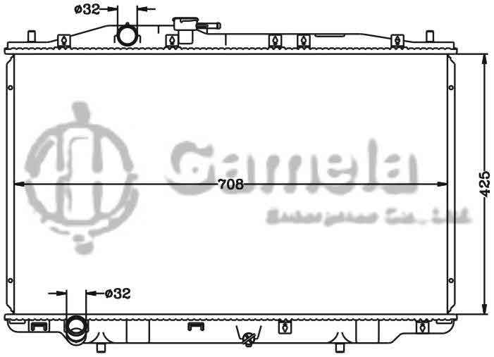 6117164N - Radiator-for-HONDA-ACURA-3-5L-V6-05-08-MT-OEM-19010