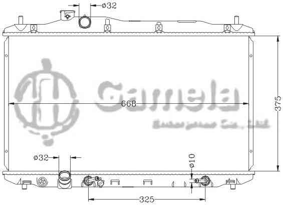 6117173NA - Radiator-for-HONDA-CIVIC-11-AT-OEM-19010