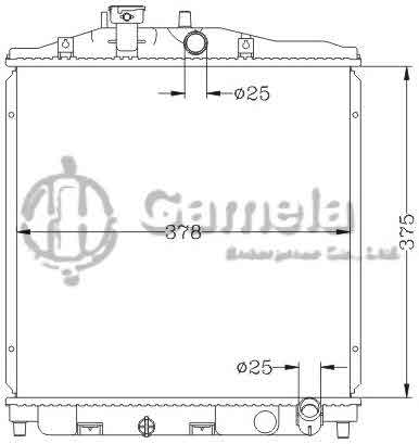 6117182NA - Radiator-for-HONDA-ACURA-LIFE-01-03-MT-OEM-19010-PFB-013