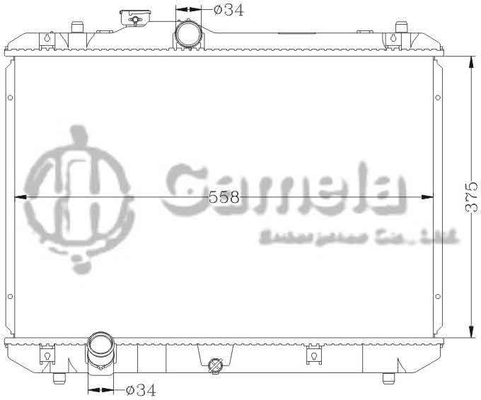 6118014AN - Radiator-for-SUZUKI-SWIFT-05-Yu-Yan-MT-OEM-17700-63J00