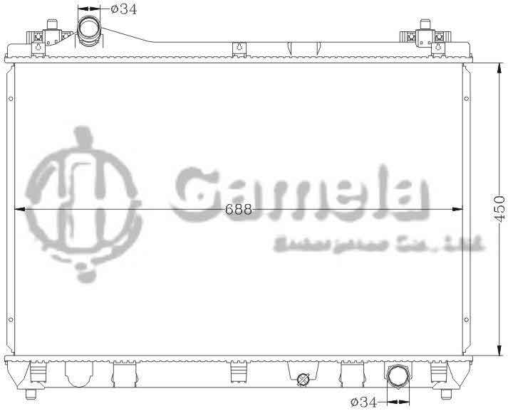 6118046N - Radiator-for-SUZUKI-ESCUDO-GRAND-VITARA-05-MT