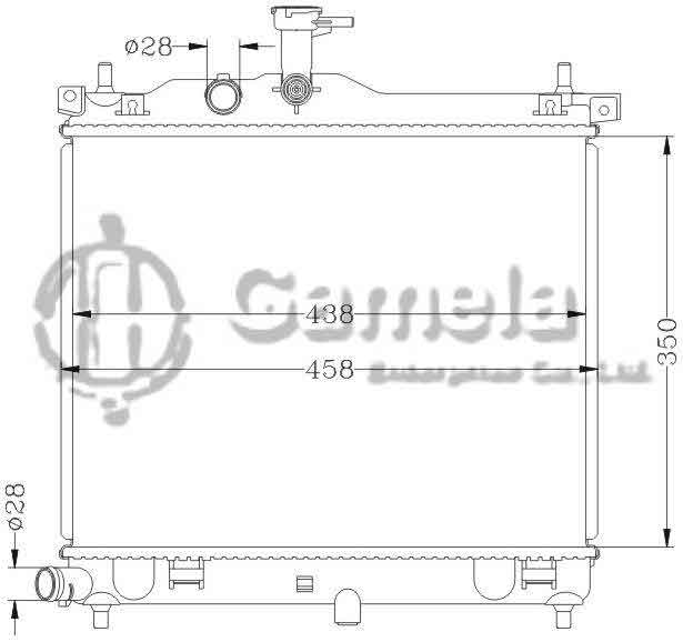 6118060N - Radiator-for-SUZUKI-HYUNDAI-i10-09-MT