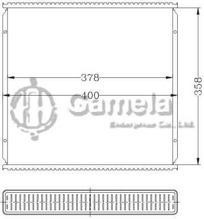 6118092NA - Radiator-for-SUZUKI-TATA