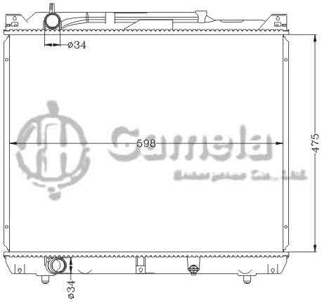 6118100NA - Radiator-for-SUZUKI-GRAND-VITARA-2-0HDi-01-MT