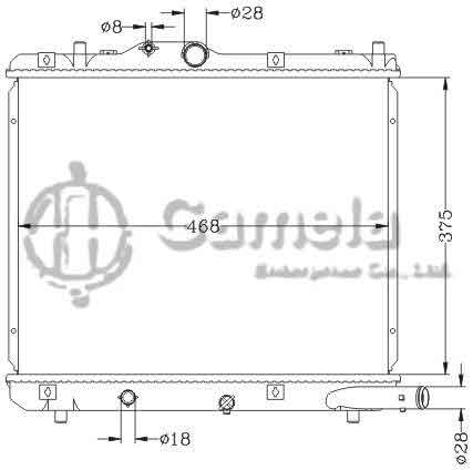 6118117NA - Radiator-for-SUZUKI-SX-4-DIESEL-05-MT