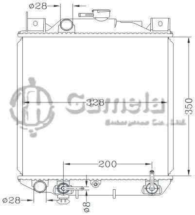 6118123NA - Radiator-for-SUZUKI-SWIFT-1-6i-89-AT