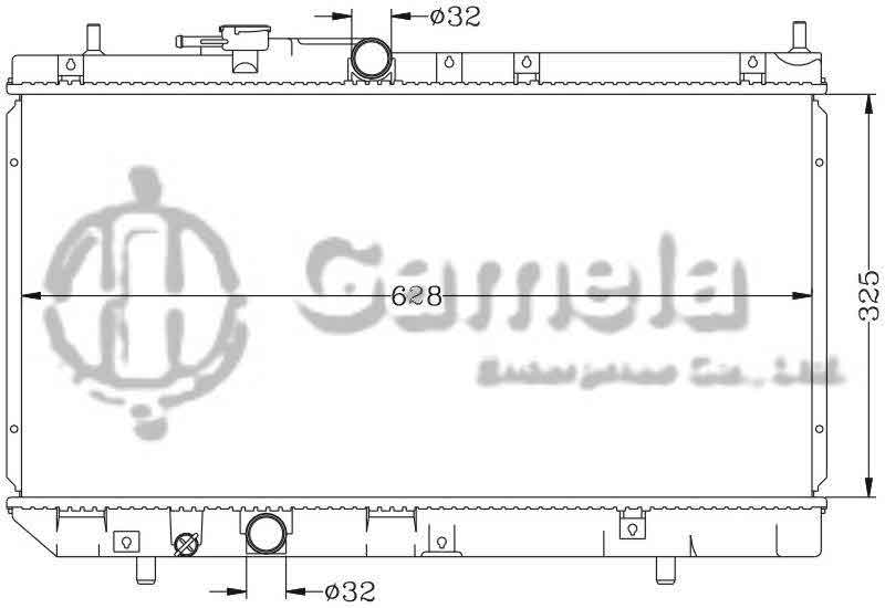 6119006N - Radiator-for-DAIHATSU-CHARADE-93-98-G200-MT-OEM-16400