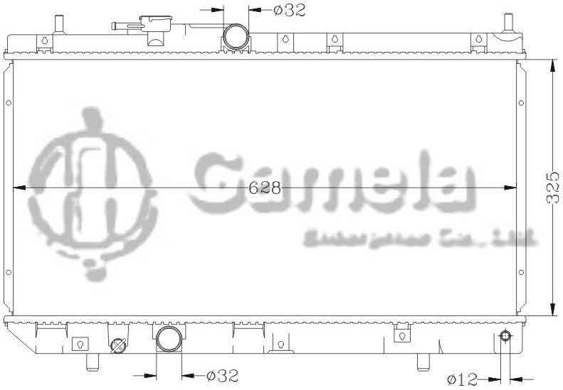 6119012N - Radiator-for-DAIHATSU-CHARADE-93-98-G213-MT-OEM-16400-87F41