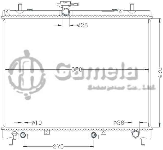 6119047NA - Radiator-for-TOYOTA-RUSH-08-AT-DAIHATSU-BE-GO-06-AT-OEM-16400-B1141-B1150