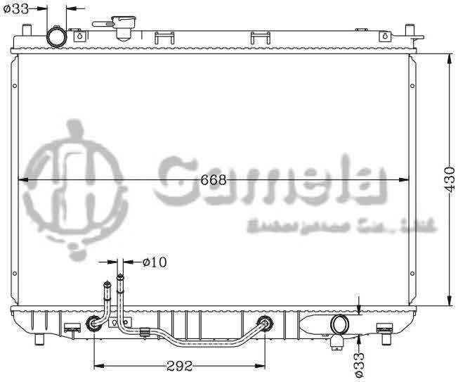 6121075N - Radiator-for-HYUNDAI-KIA-CARENS-02-AT-OEM-OK2FB-15-200