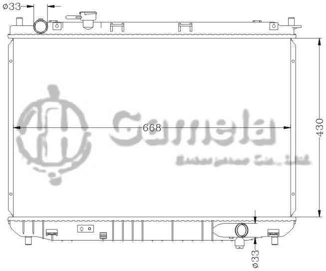 6121076N - Radiator-for-HYUNDAI-KIA-CARENS-02-MT-OEM-OK2FA-15-200