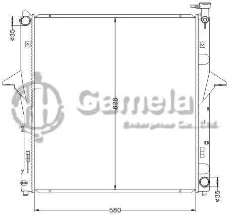 6121150NA - Radiator-for-HYUNDAI-KIA-SORENTO-3-3-3-8-07-09-MT