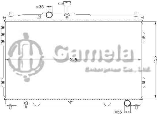 6121162NA - Radiator-for-HYUNDAI-STAREX-08-MT-OEM-25310-4H900