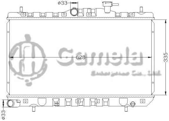 6121172NA - Radiator-for-HYUNDAI-ACCENT-95-99-MT