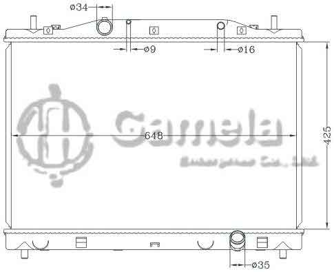 6132090NA - Radiator-for-GMC-CADILLAC-CTS-3-2L-V6-03-04-MT