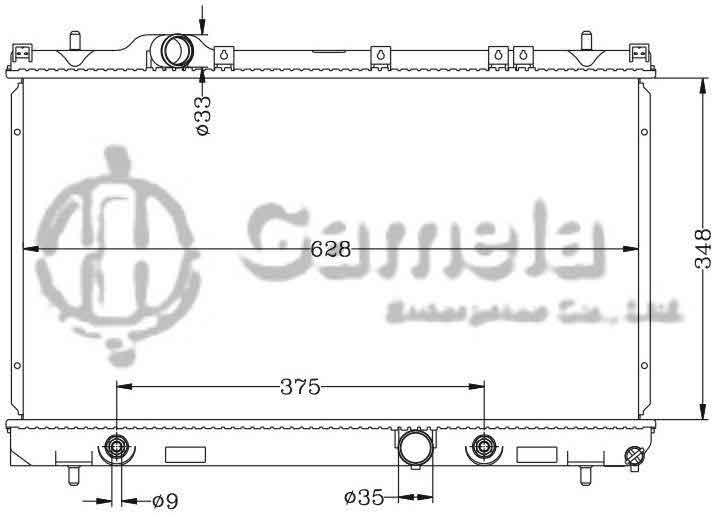 6133011N - Radiator-for-CHRYSLER-NEON-01-05-AT-OEM-5019214AA-DPI-2362