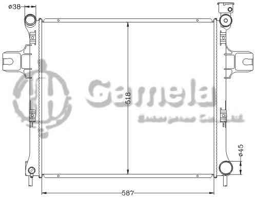 6133033NA - Radiator-for-CHRYSLER-GRAND-CHEROKEE-05-10-MT-DPI-2839