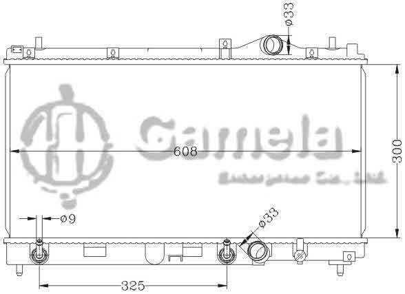 6133034NA - Radiator-for-CHRYSLER-NEON-95-99-AT-OEM-4740097-DPI-1548