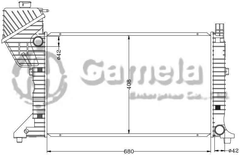 6140052N - Radiator-for-BENZ-SPRINTER-95-00-MT-OEM-901-500-2400-2800-3300