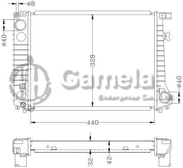 6144028N - Radiator-for-BMW-320-325i-87-90-MT-OEM-1719256