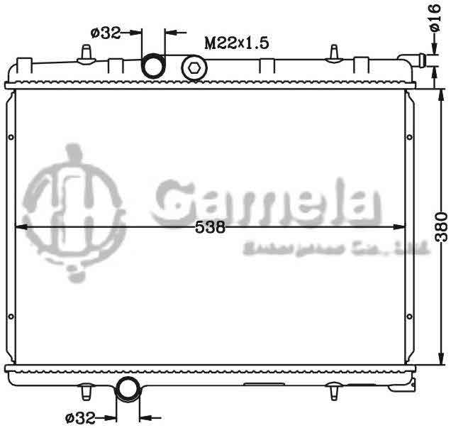 6150018N - Radiator-for-PEUGEOT-206-01-MT