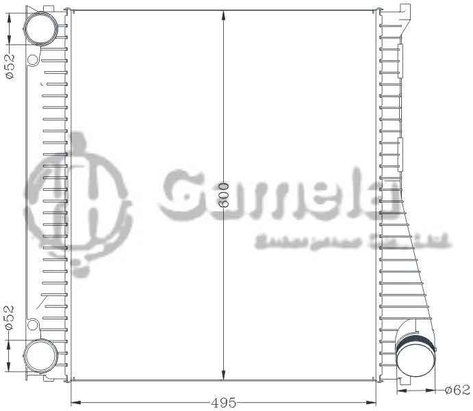 6154006NA - Radiator-for-LAND-ROVER-DISCOVERY-4-3-0-DIESEL-10-13-RANGE-ROVER-SPORT-3-0-DIESEL-10-13-OEM-LR015603