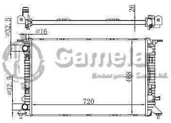 6190121022-T - Radiator-for-AUDI-Q5-1-8-2-0-07-11-MT-NISSENS-60323-OEM-8K0121251L-8K0121251R