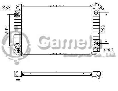 6190304002-T - Radiator-for-CADILLAC-Eldorado-DeVille-Allante-Fleetwood-Seville-V8-4-1-4-5-4-9-85-95-AT-NISSENS-69108A-OEM-3056896-52451334-52453863-DPI-856