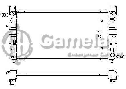 6190304011-T - Radiator-for-CADILLAC-Escalade-V8-5-3-6-0-6-2-02-13-AT-NISSENS-69091-OEM-52400428-52486595-52487604-DPI-2423