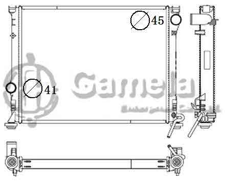 6190312004-T - Radiator-for-CHRYSLER-300-Charger-Challenger-V6-V8-3-6-6-4-09-13-MT-OEM-68050131AA-DPI-13158