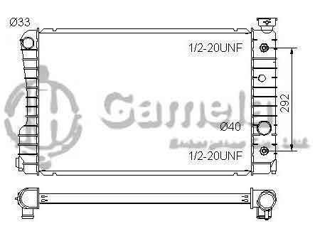 6190322114-T - Radiator-for-CHEVROLET-GMC-LLV-S10-Blazer-Sonoma-S15-Jimmy-L4-2-5-85-93-AT-OEM-3056110-3057869-3094915-52463825-DPI-206-960-679