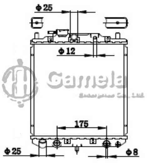 6190408014-T - Radiator-for-DAIHATSU-MIRA-L200-500-300-EF-90-98-AT-OEM-1640087259-1640087299