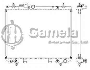 6190408038-T - Radiator-for-DAIHATSU