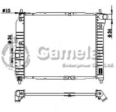 6190423025-T - Radiator-for-DAEWOO-KALOS-AVEO-1-2-1-4-2002-MT-NISSENS-61636-OEM-96536523-96816481-96443475-DPI-2774